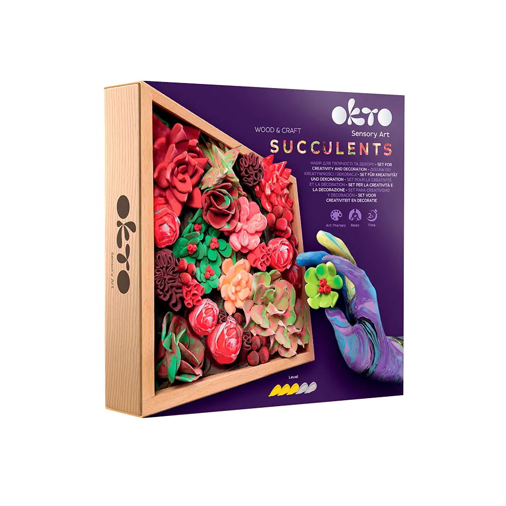 Air Clay Succulents "Passion"