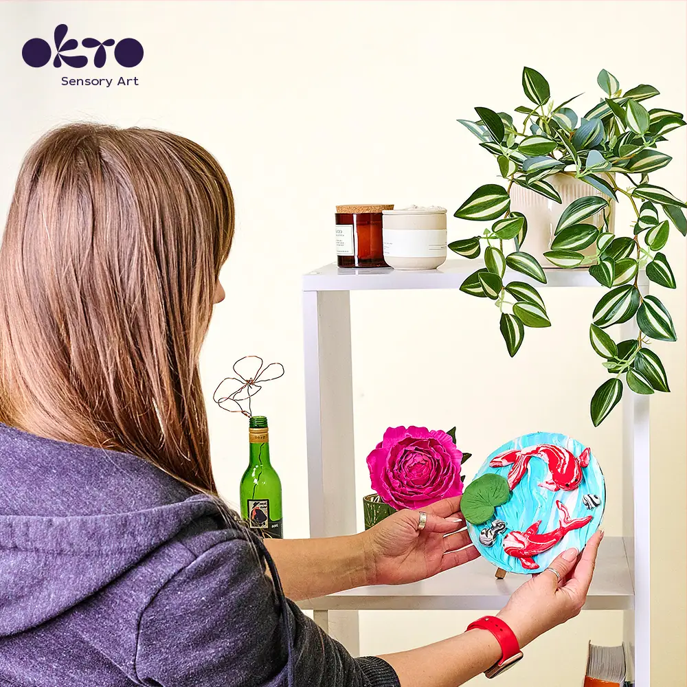 OKTO Colours Air Clay magenta (S - size) - View 2