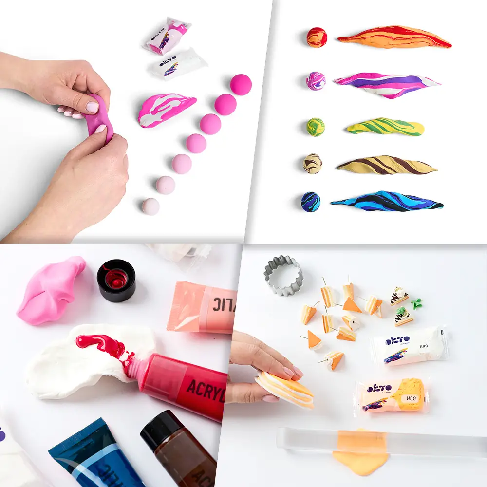 OKTO Colours Air Clay magenta (S - size) thumbnail 8